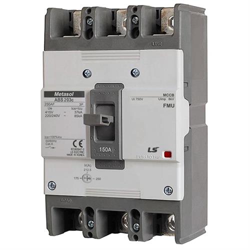MCCB LS 3P 200A 37kA ( ABS203c FMU )